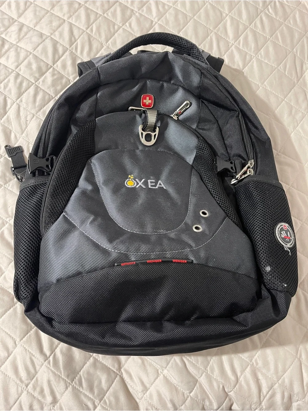 Black Men's Backpack - Durable Everyday Bag
